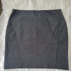 Simply Vera-Vera Wang Charcoal Gray Pencil Skirt-Size M